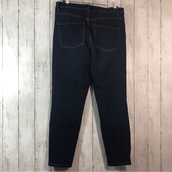 Soft Surroundings High Waisted Relaxed Straight Ankle Jeans 32 - Picture 2 of 3